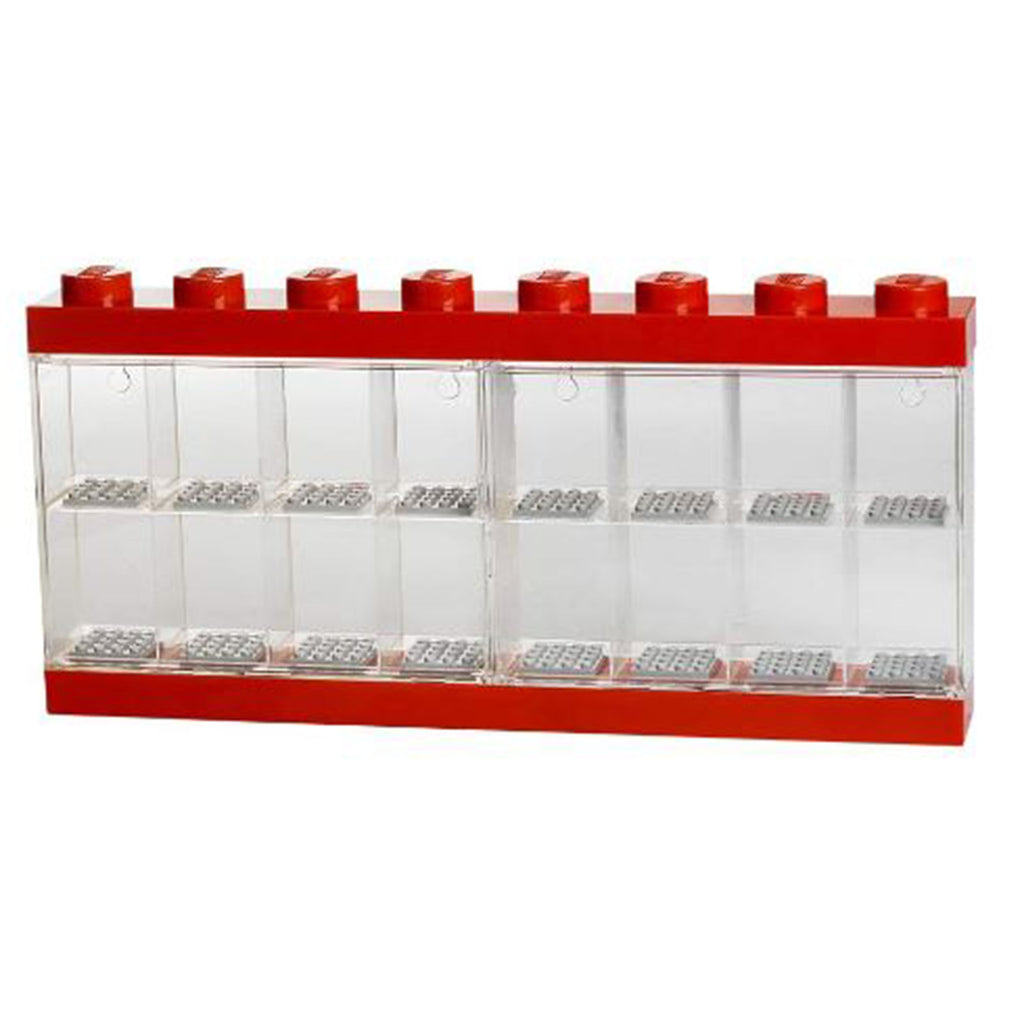 Room Copenhagen LEGO® Bright Red 16 Figure Display Case - Radar Toys