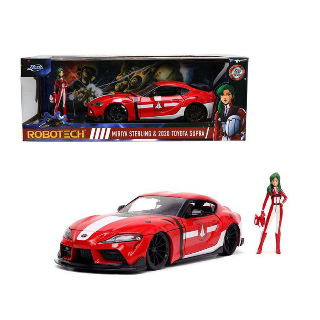 Jada Toys Robotech Mirya 2020 Toyota Supra Die Cast 24th Scale Set