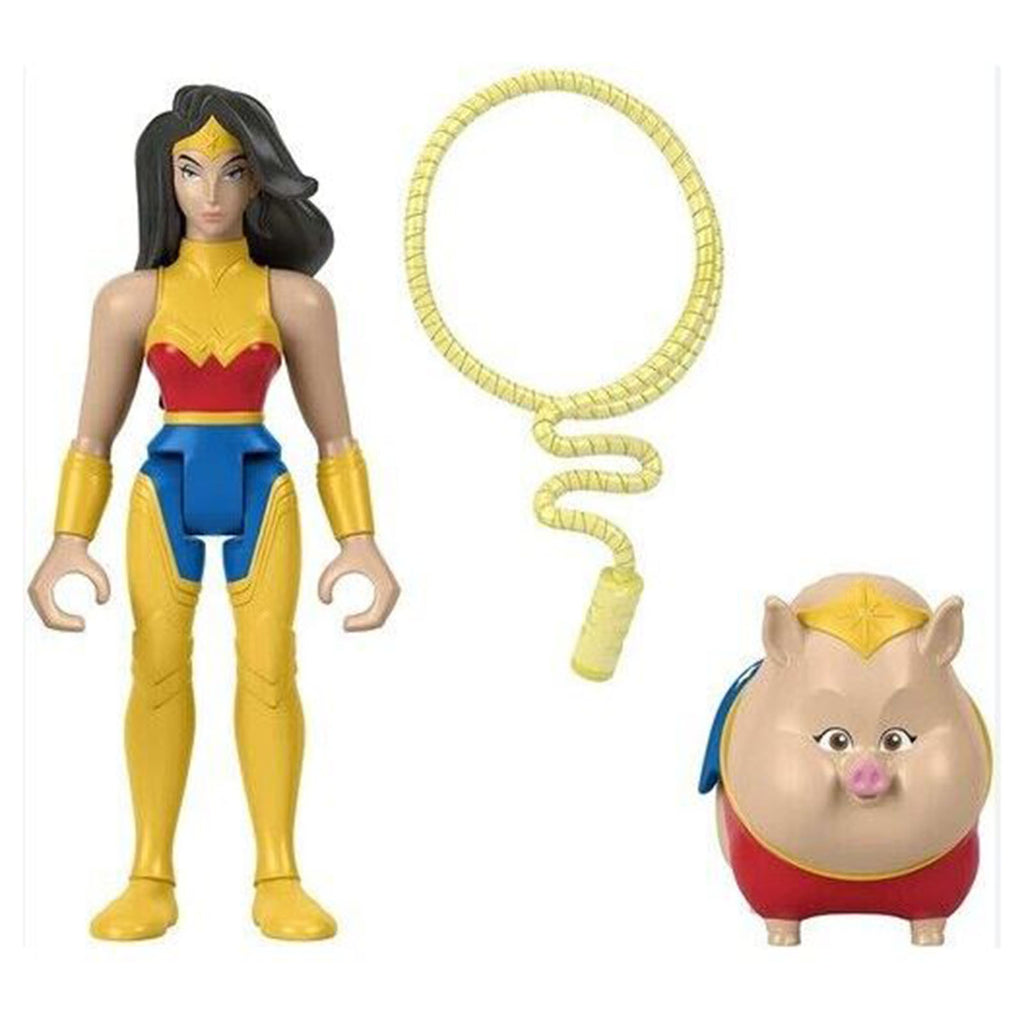 Fisher Price DC League Of Superpets Wonder Woman And PB Figure
