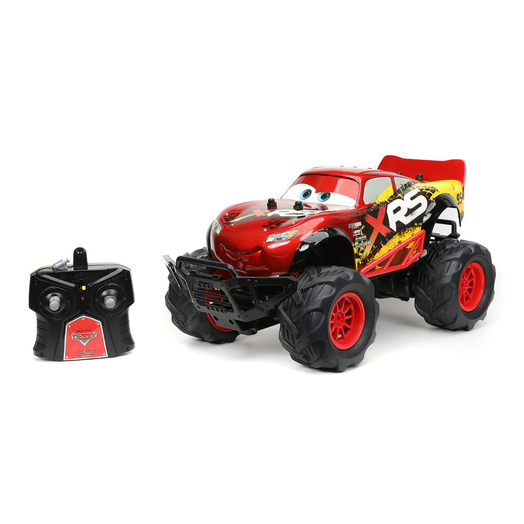 Jada Toys Disney Pixar Cars Lightning McQueen 1:14 RC Car