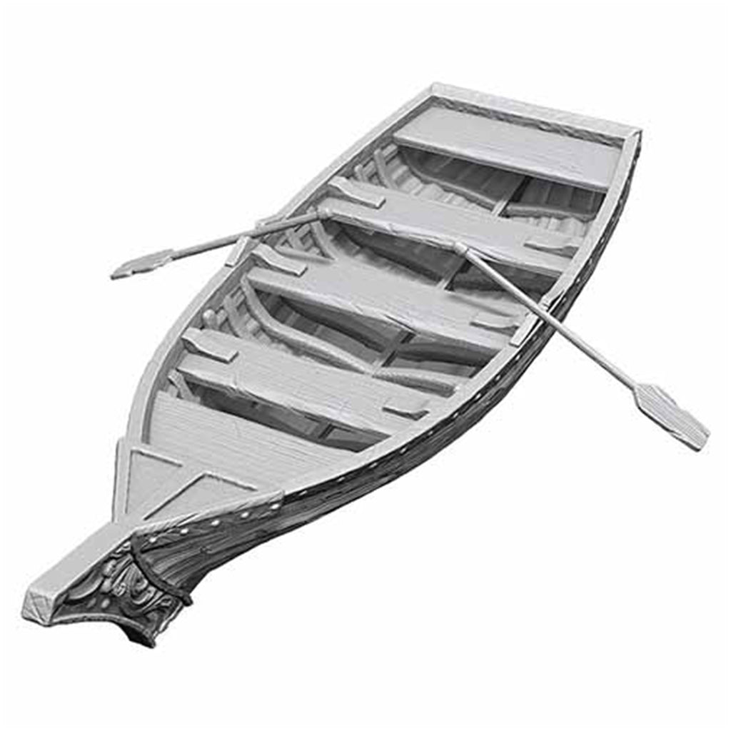 WizKids Deep Cuts Rowboat And Oars Figure Set - Radar Toys