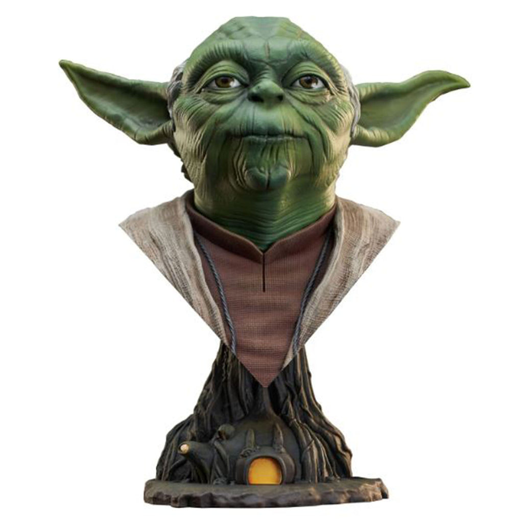 Diamond Select Star Wars Legends Limited Yoda Half Scale Resin Bust