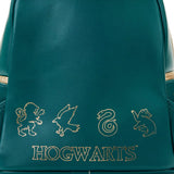 Loungefly Harry Potter Golden Hogwarts Castle Mini Backpack - Radar Toys