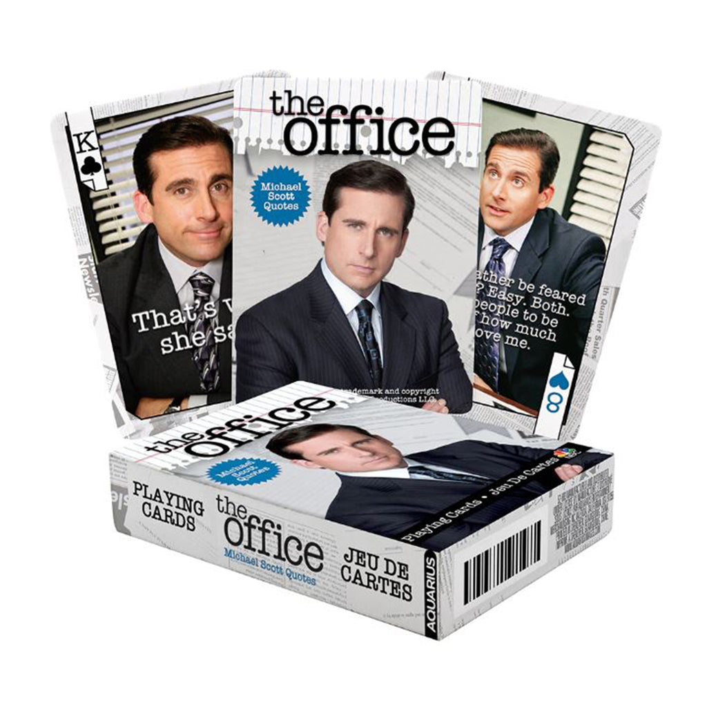 The Office Micheal Quotes Playing Cards