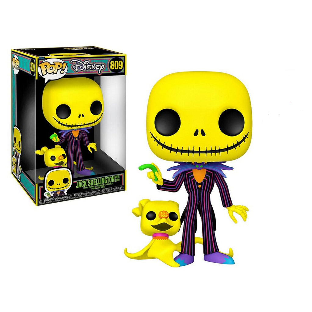 Funko Disney Nightmare Before Christmas POP Blacklight Jack Skellington And Zero
