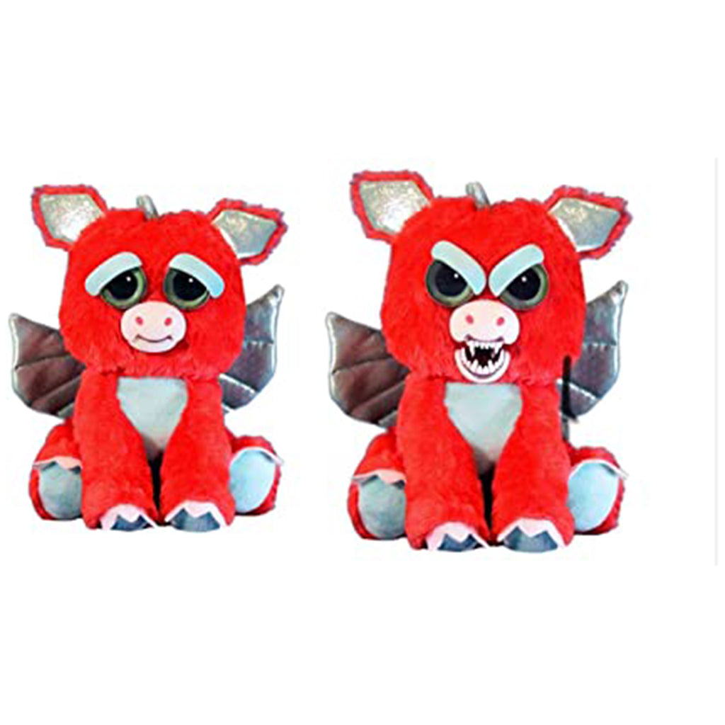Feisty Pets Dark Age Dennis Red Dragon 9 Inch Plush Figure