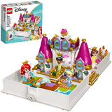 LEGO® Disney Ariel, Belle, Cinderella, And Tiana's Storybook Adventure Building Set 43193 - Radar Toys