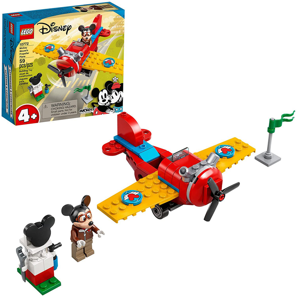 LEGO® Disney Mickey Mouse's Propeller Plane Building Set 10772