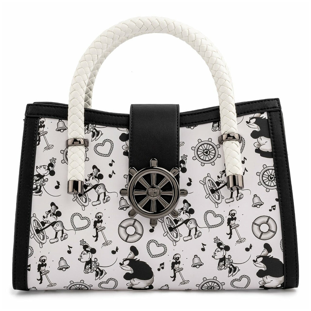 Loungefly Disney Steamboat Willie Music Cruise Crossbody Bag Purse