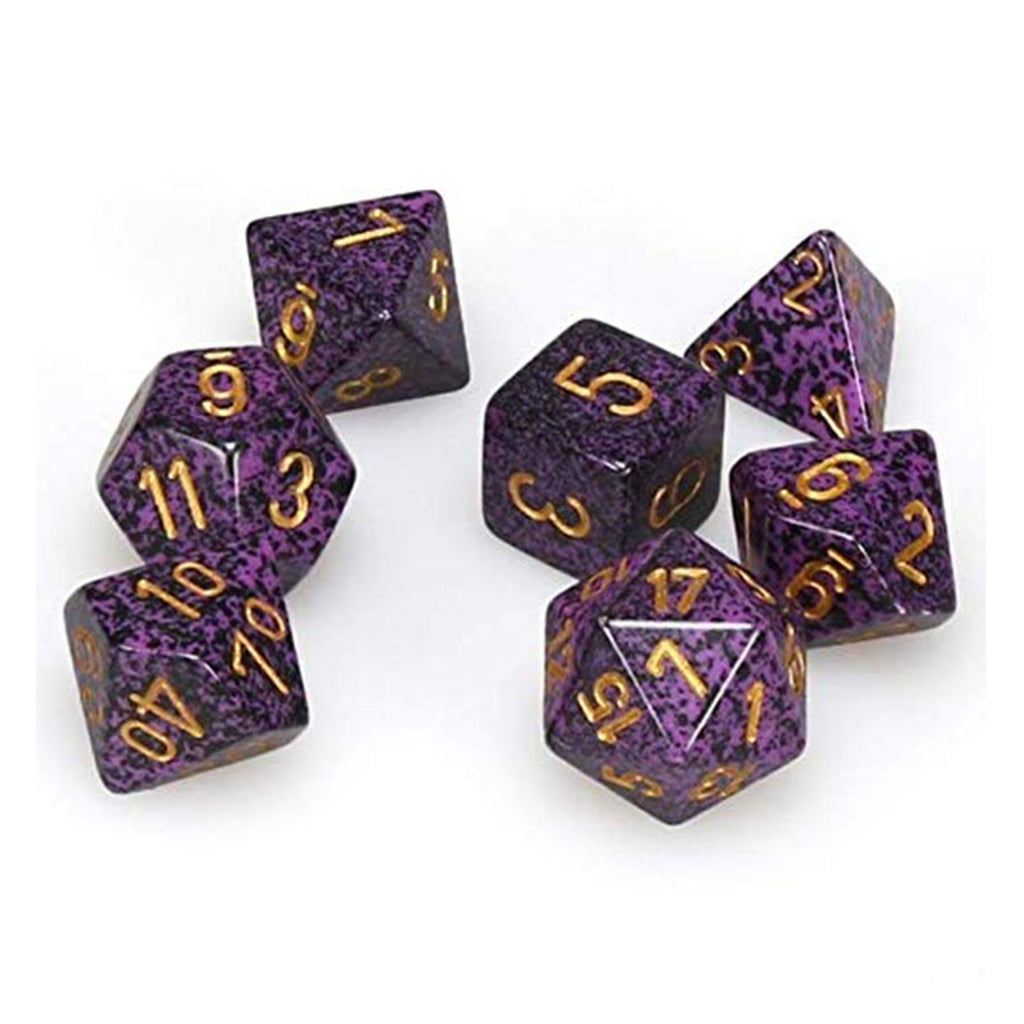 Chessex 7 Set Polyhedral Dice Hurricane CHX25317 - Radar Toys