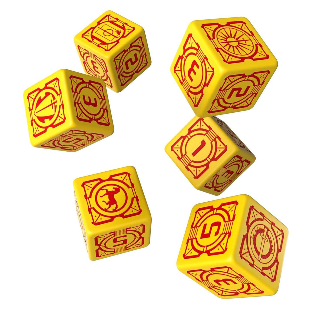 Q-Workshop Battletech House Davion Roleplaying 6D6 Dice Set