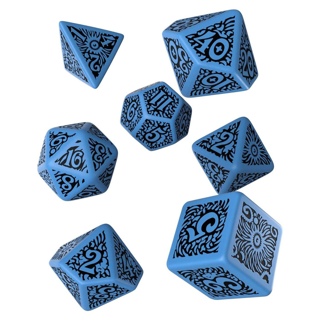 Q-Workshop Call Of Cthulhu Azathoth Roleplaying 7 Piece Dice Set