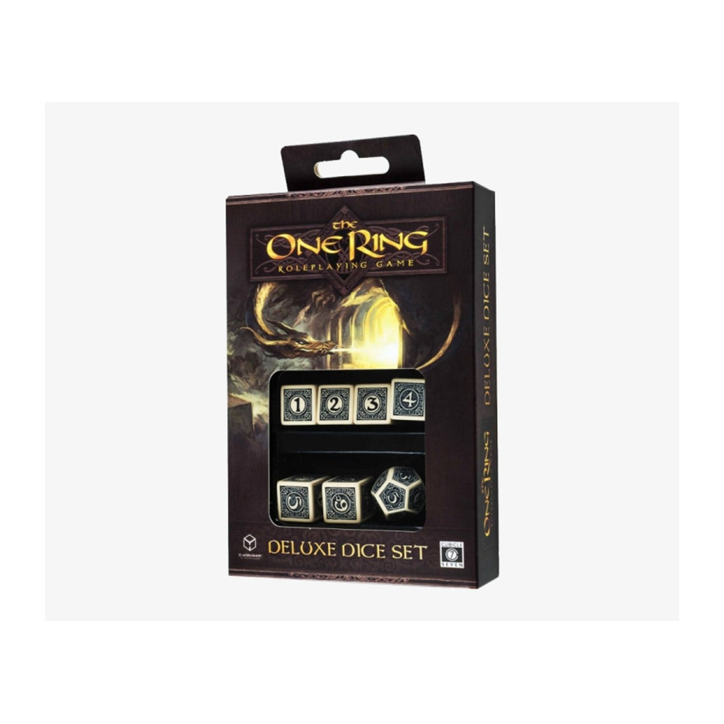 Q-Workshop The One Ring RPG 6D6 & 1D12 Dice Set