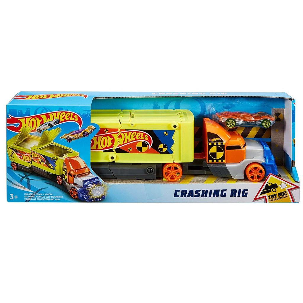 Hot Wheels Smashin' Stunt Rig Set