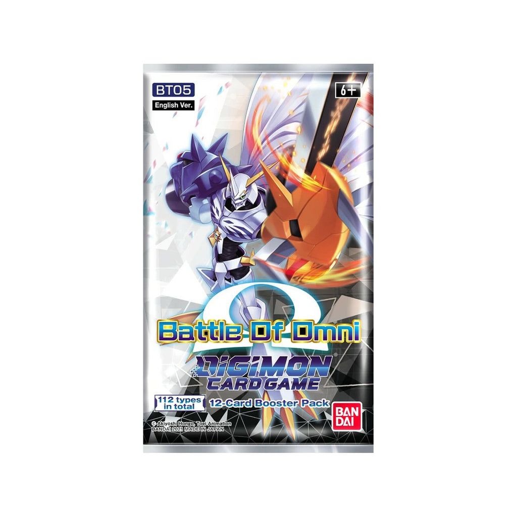Digimon Card Game Battle Of Omni Booster Pack- 12 Cards