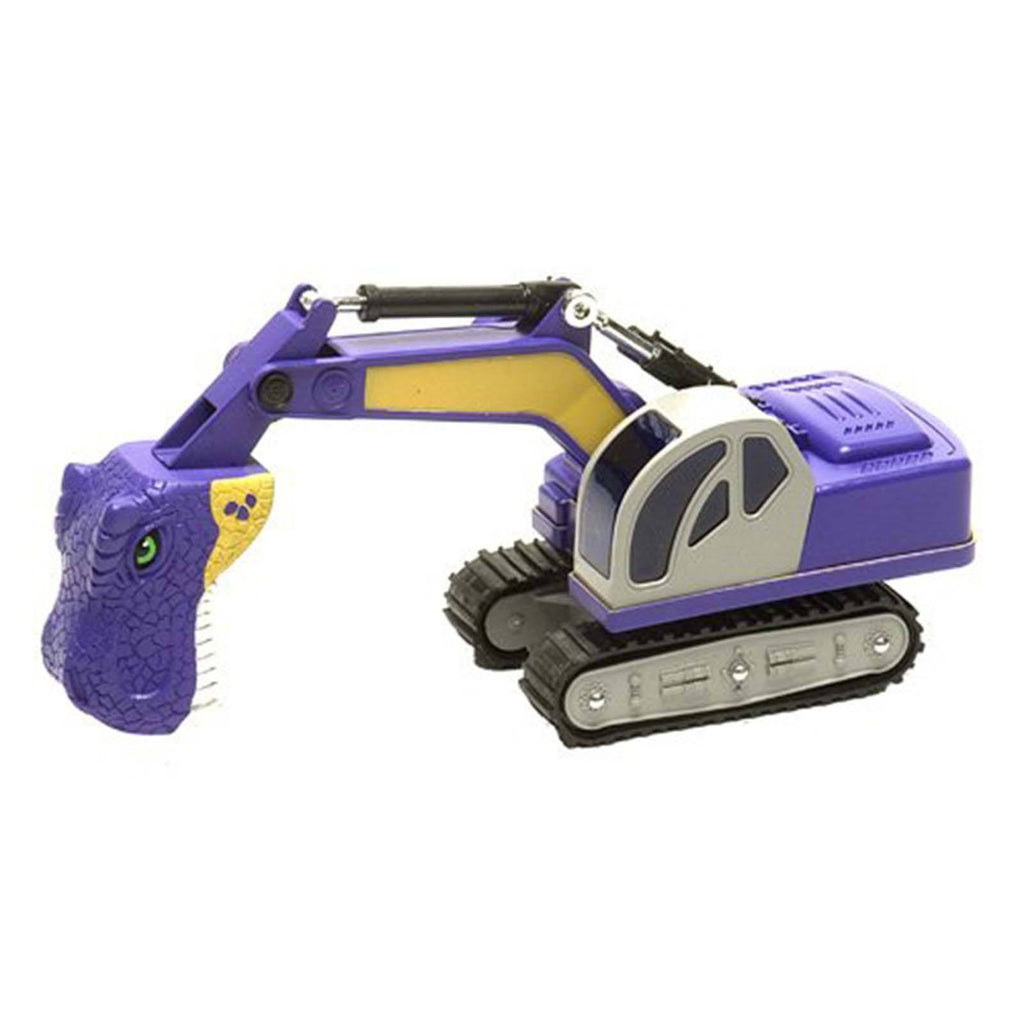 Earth Movers Purple Dino Digger Vehicle