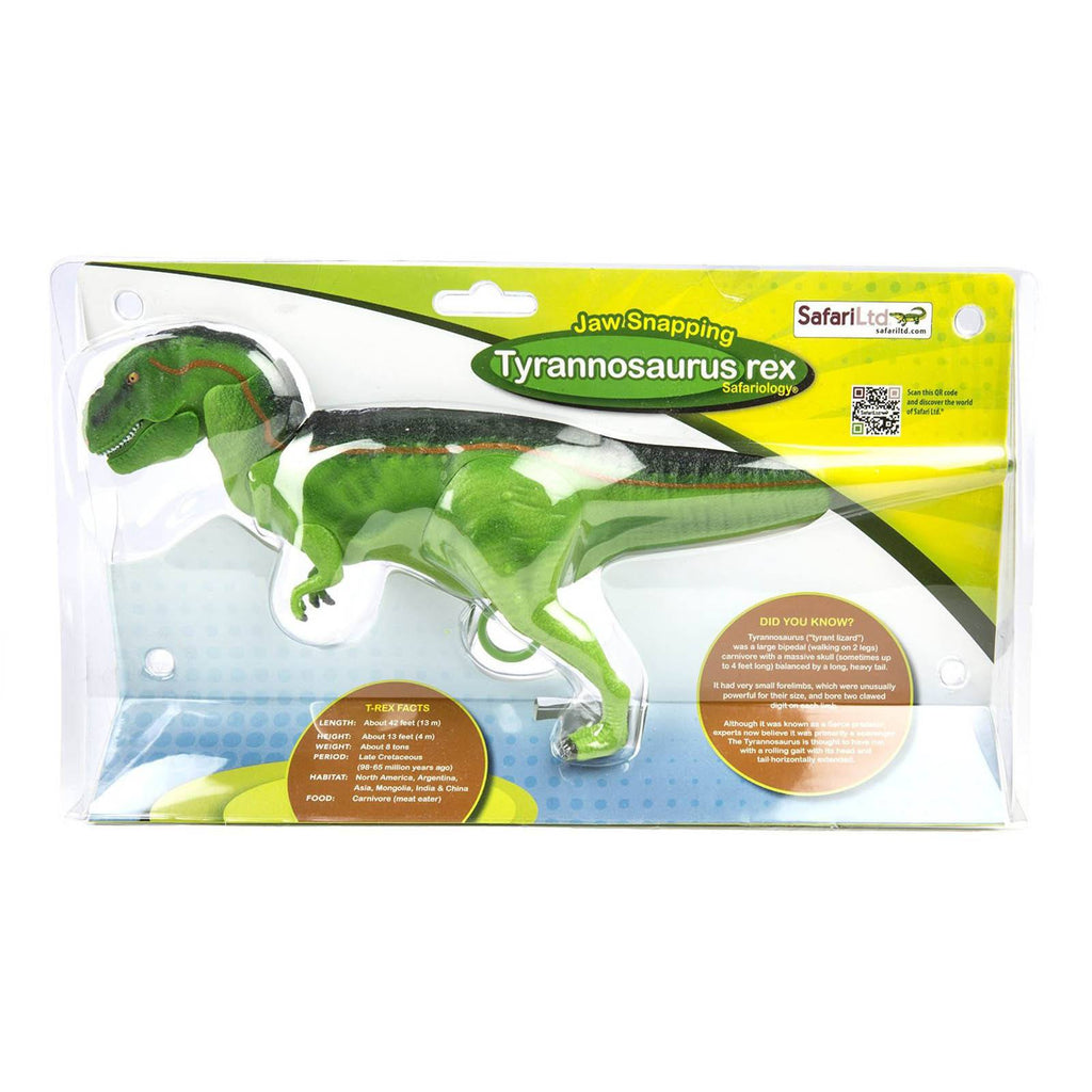 Jaw Snapping Tyrannosaurus Rex Figure Safari Ltd