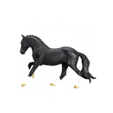 MOJO Hanoverian Black Horse Animal Figure 387241 - Radar Toys