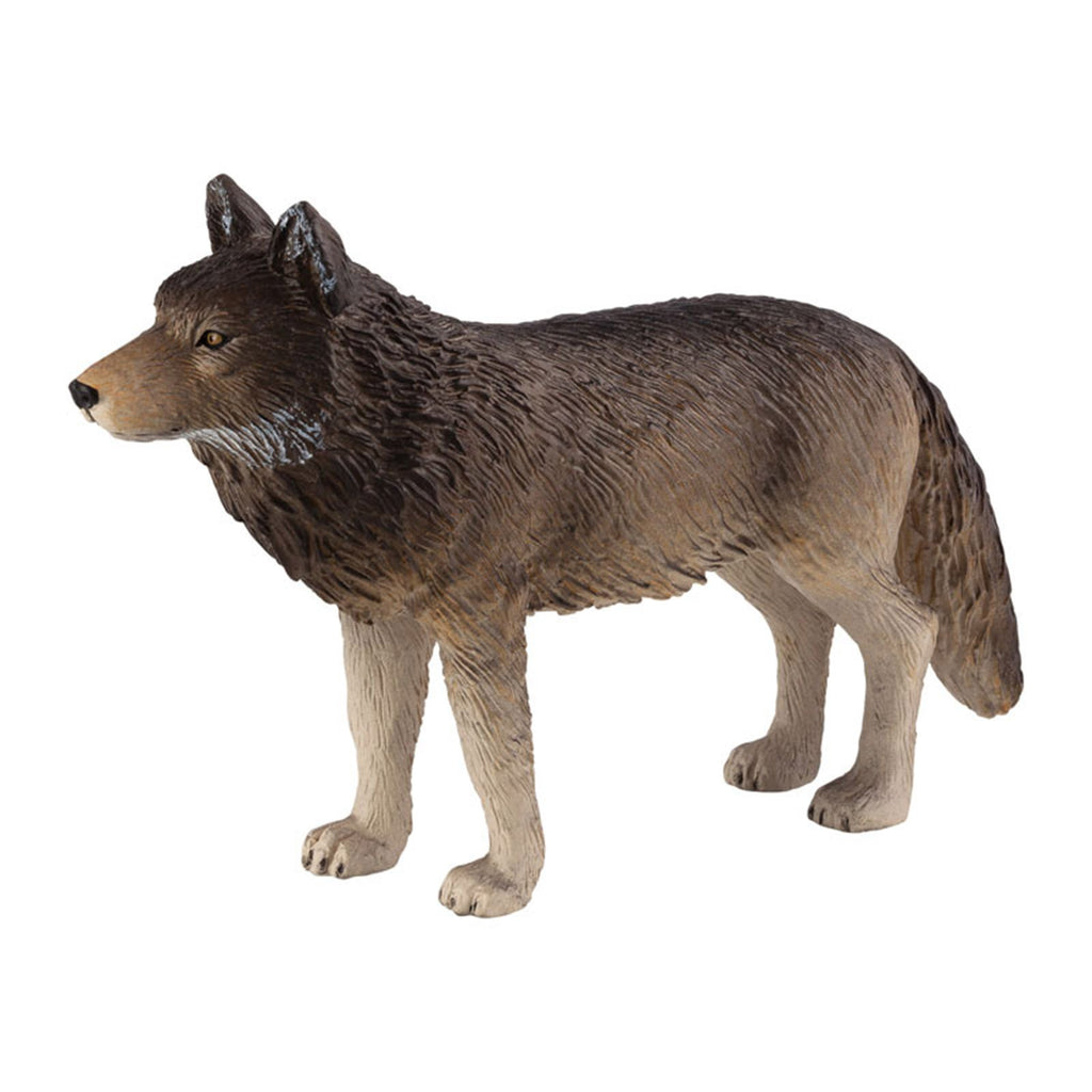 MOJO Timber Wolf Standing Animal Figure 387025 - Radar Toys