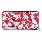 Loungefly Disney 101 Dalmatians 70th Anniversary All Over Print Zip Around Wallet - Radar Toys