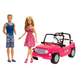 Barbie Beach Cruiser With Barbie And Ken Dolls - Radar Toys