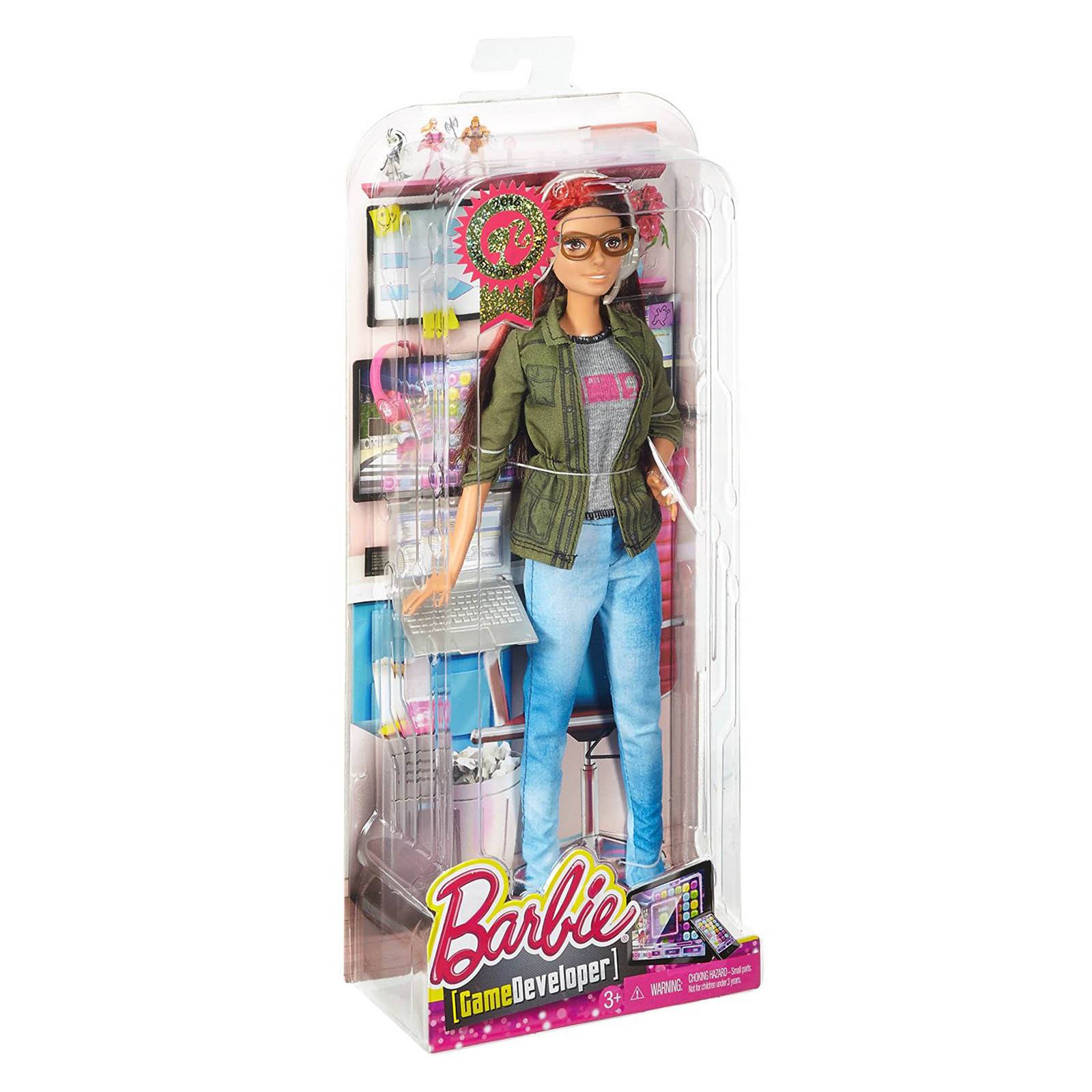 Developer Barbie Career Barbie Doll Game Developer Barbie Mattel | Radar Toys