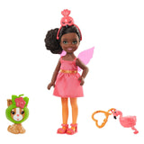 Barbie Chelsea Club With Flamingo Costume And Pet Doll Set - Radar Toys