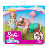 Barbie Club Chelsea With Horse Figure Set - Radar Toys