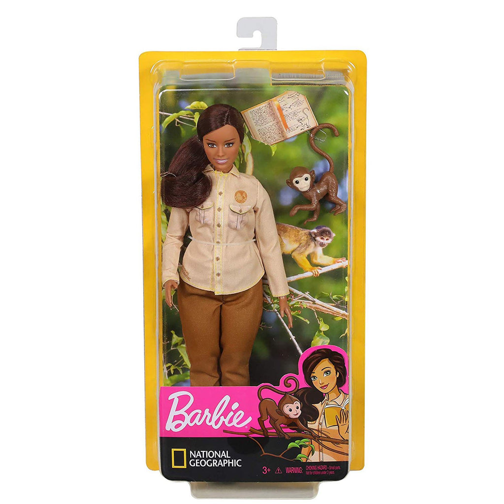 Barbie National Geographic Wildlife Conservationist 12 Inch Doll