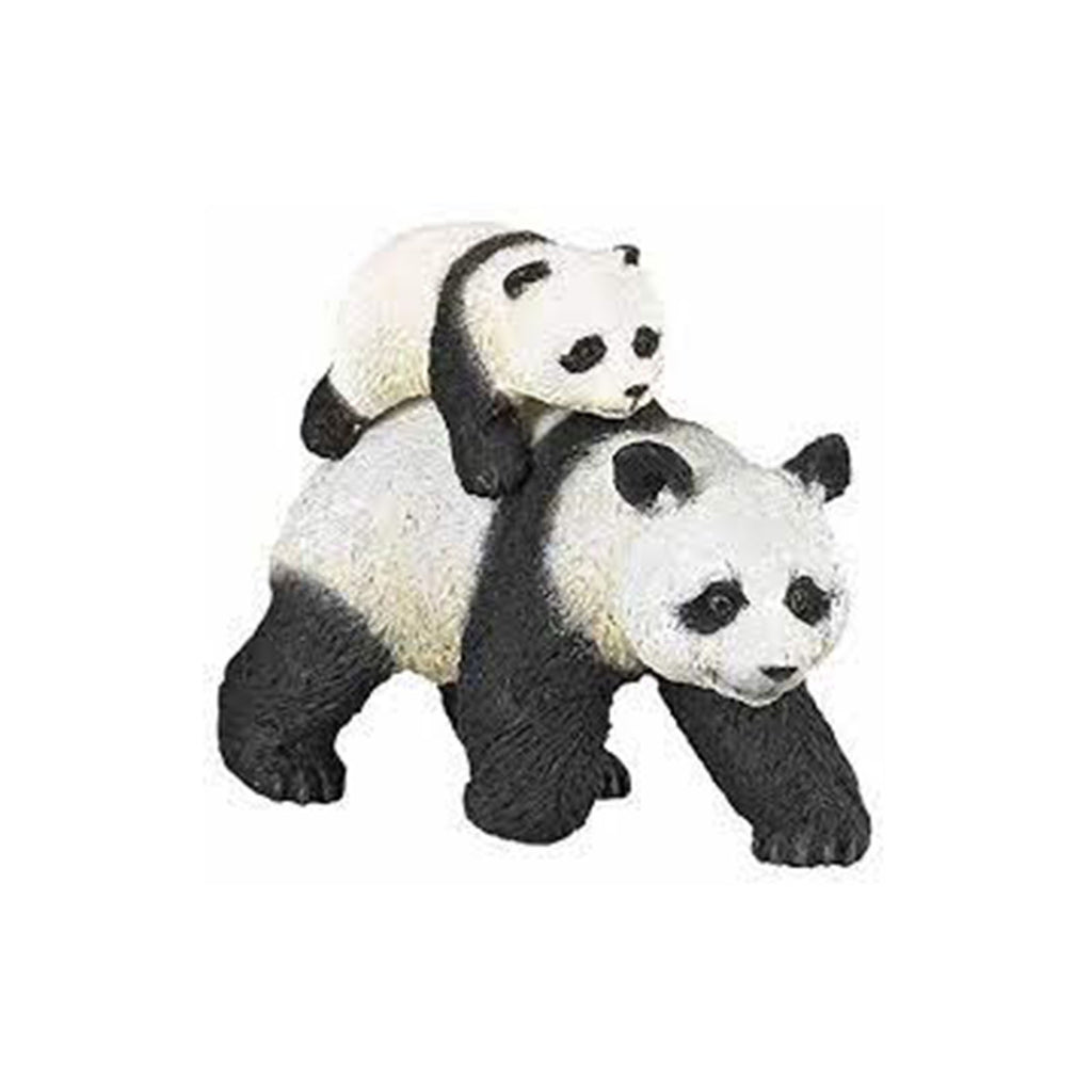 Papo Panda And Panda Baby Animal Figure 50071