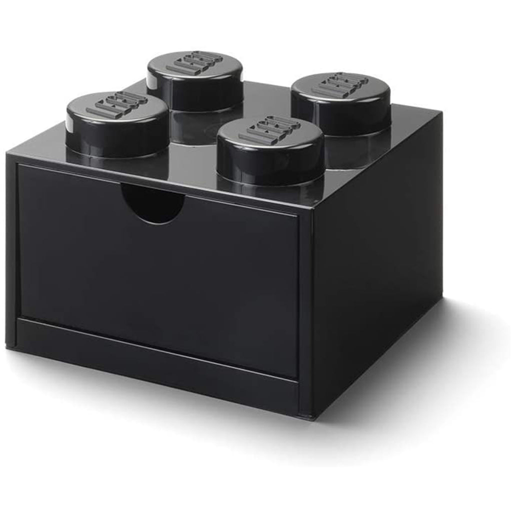 LEGO® Storage 4-Stud Desk Drawer Brick Black Storage Container