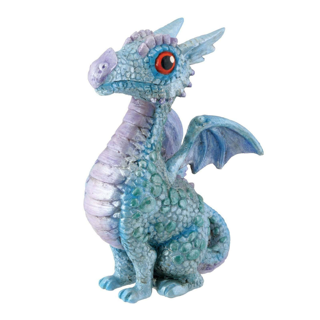 Blue Baby Dragon Summit Collection Resin Figure