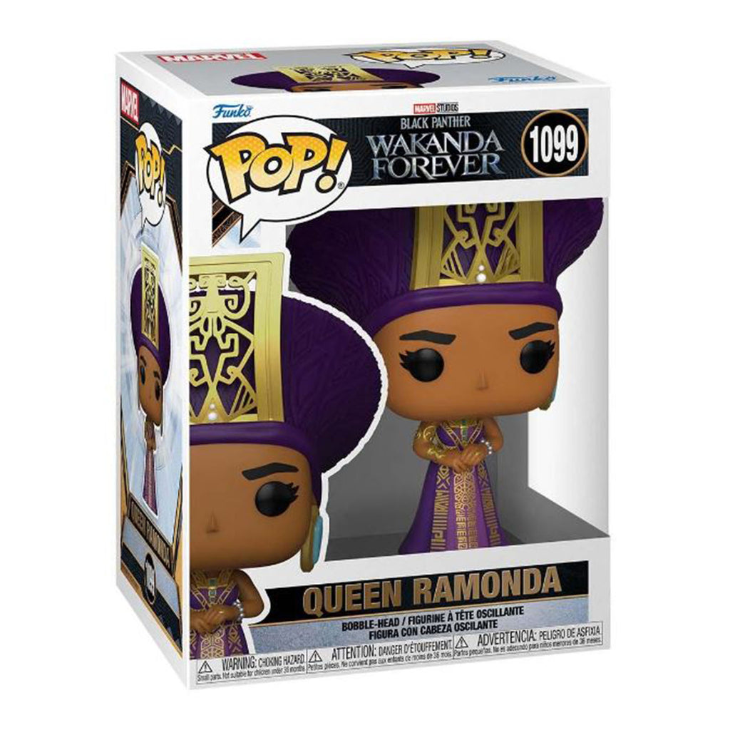 Funko Marvel Black Panther Wakanda Forever POP Queen Ramonda Vinyl Figure - Radar Toys