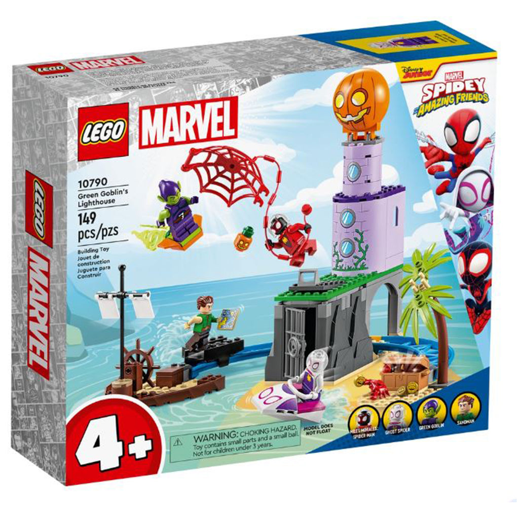 LEGO® Marvel Team Spidey At Green Goblin's Lighthouse Building Set 10790 - Radar Toys
