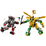 LEGO® Ninjago Lloyd's Mech Battle EVO Building Set 71781 - Radar Toys