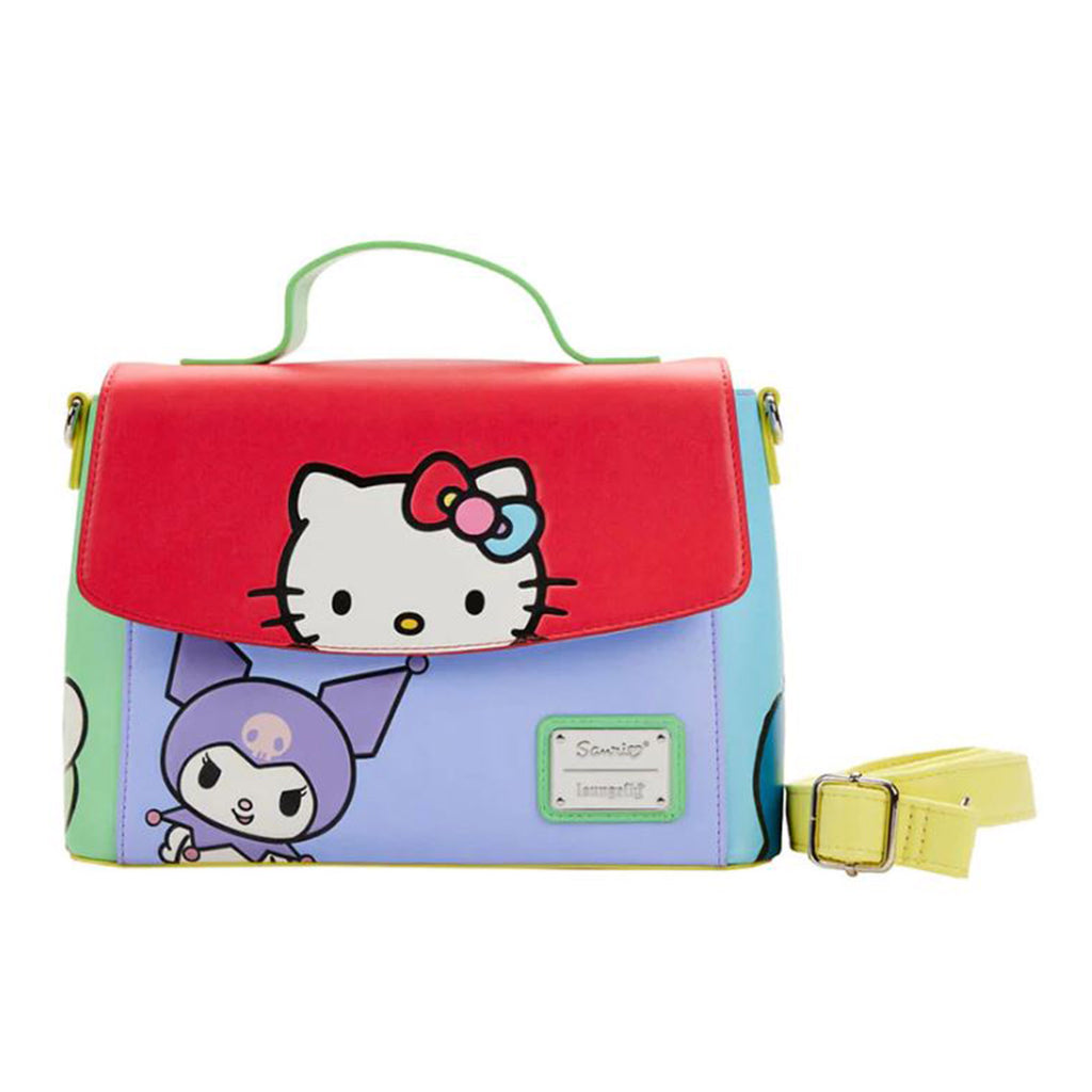 Loungefly Sanrio Hello Kitty And Friends Color Block Crossbody Bag Purse