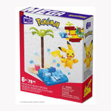 MEGA Pokemon Pikachu's Beach Splash Building Set - Radar Toys