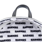 Loungefly NFL Las Vegas Raiders Logo Mini Backpack - Radar Toys