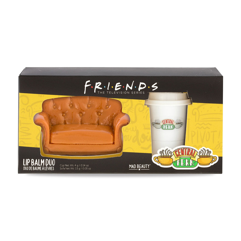 Mad Beauty Warner Friends Couch And Coffee Lib Balm Set