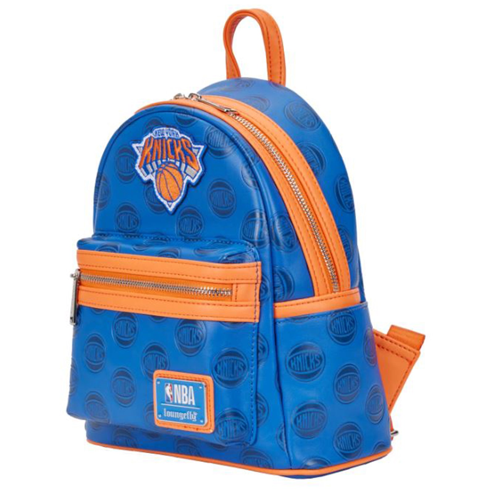 NBA New York Knicks Debossed Logo Mini-Backpack NBA New York Knicks Debossed Logo Mini-Backpack