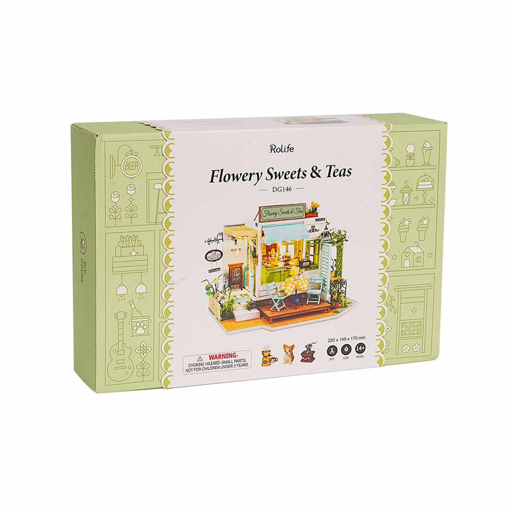 Rolife Flowery Sweets And Teas Set