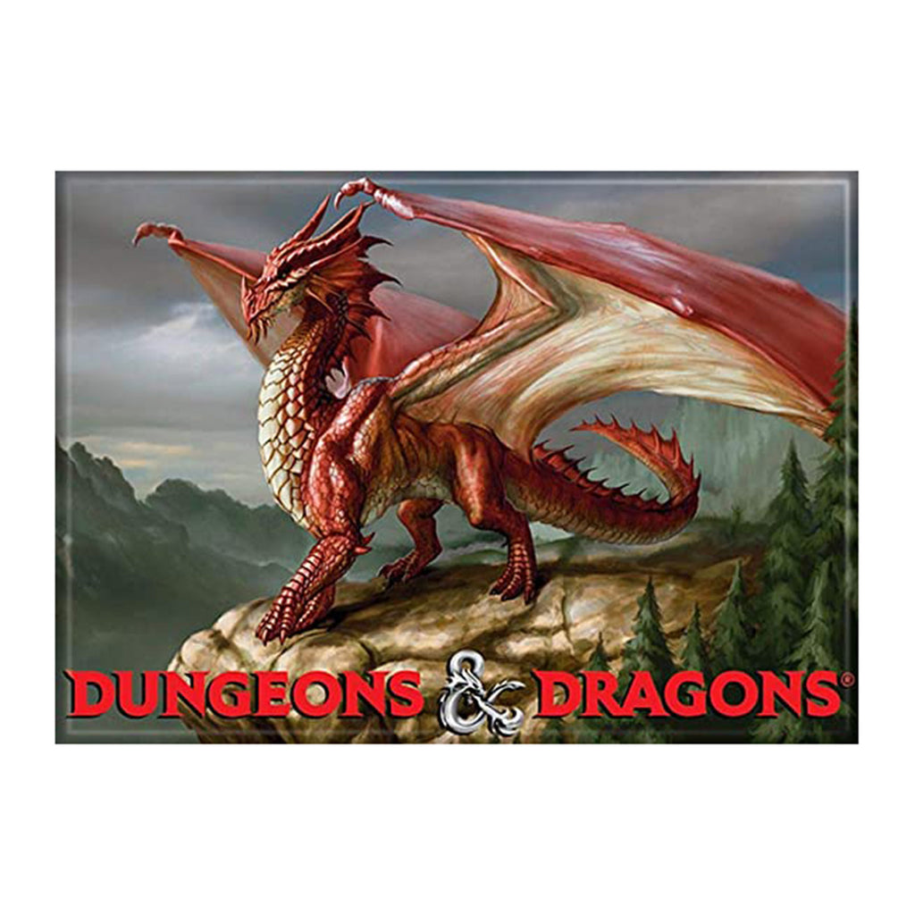 Ata-Boy Dungeons And Dragons Red Dragon Magnet - Radar Toys