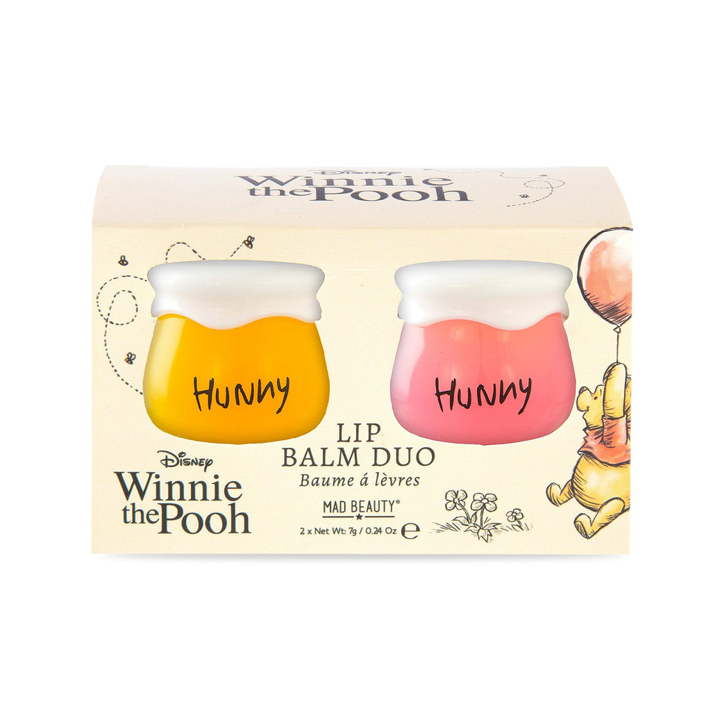 Mad Beauty Disney Winnie Honey Pot Lip Balm Set