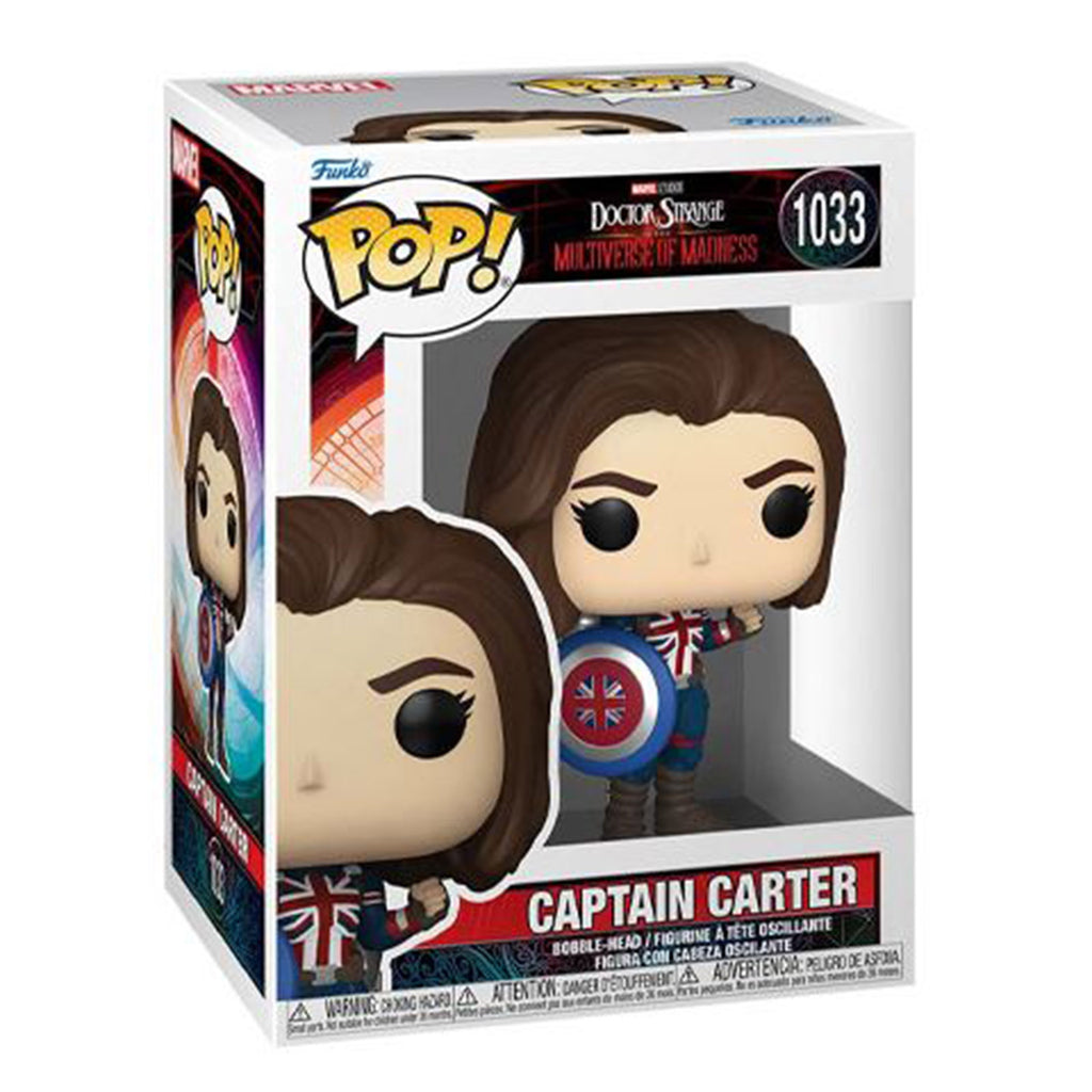 Funko Marvel Doctor Strange Multiverse POP Captain Carter Vinyl Figure