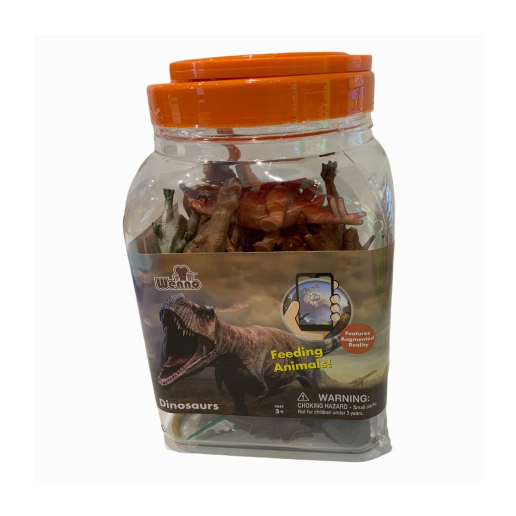 Wenno Dinosaurs With Augmented Reality 30 Piece Set