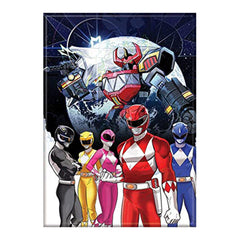 Ata-Boy Mighty Morphin Power Rangers Team With Megazord Magnet - Radar Toys