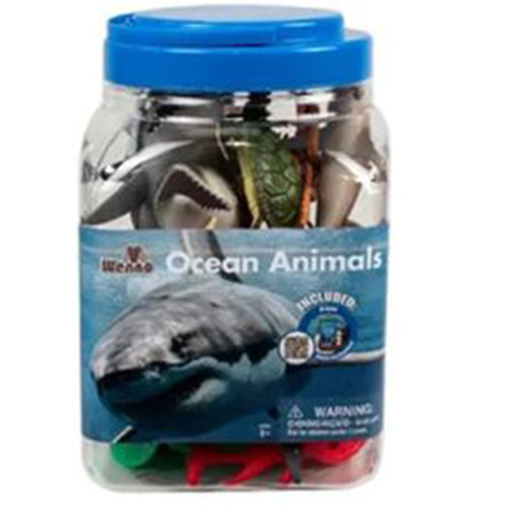 Wenno Ocean Animals With Augmented Reality 30 Piece Set