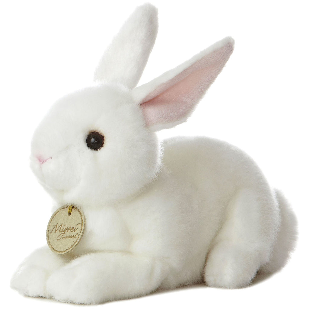 Aurora Miyoni American White Rabbit 8 Inch Plush Figure