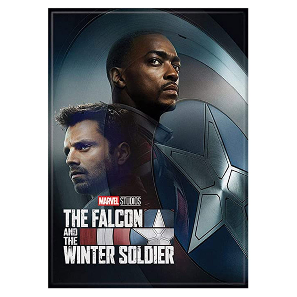 Ata-Boy Falcon And Winter Soldier Portrait Magnet - Radar Toys