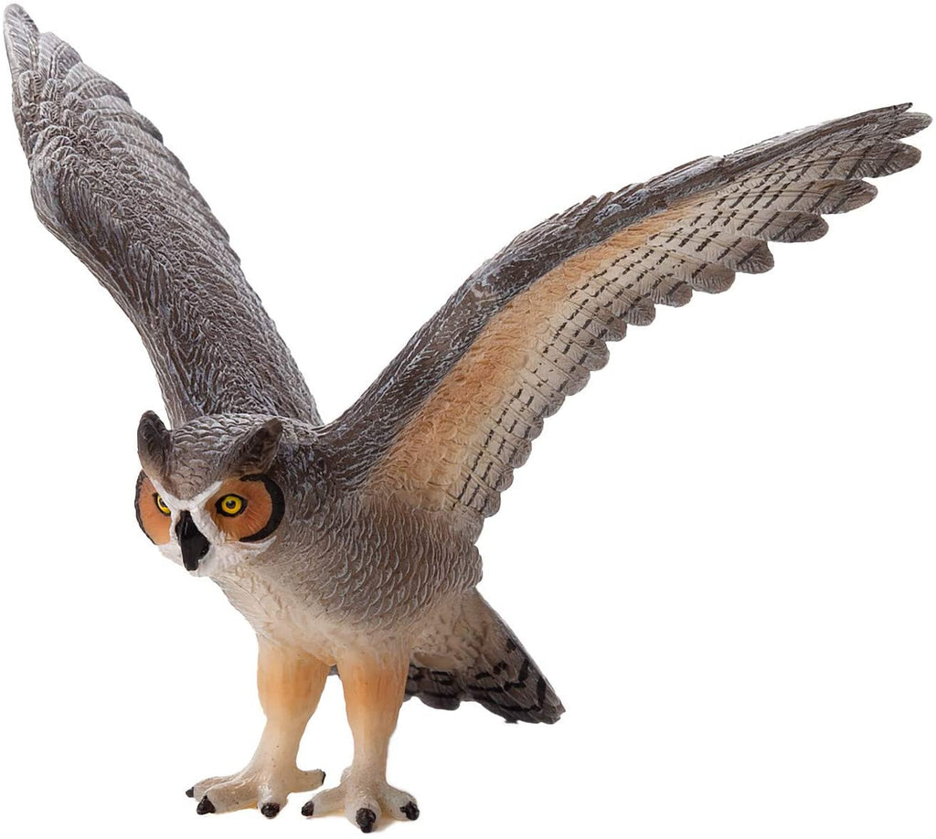 MOJO Great Horned Owl Animal Figure 387284 - Radar Toys